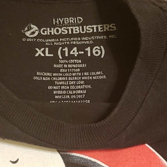 Ghostbuster glow in dark kids shirt - Picture 4 of 4